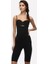 iShe Siyah İnce Askılı Göğüsaltı Şortlu Body Korse NBB2480 1