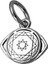 The Avengers Doktor Strange Agamotto Gözü Charm | 925 Ayar Gümüş 2