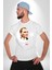 Ay Yıldız Atatürk 10 Kasım Sonsuza Kadar Grafik Baskılı Pamuklu Penye Kadın Erkek Beyaz Tişört 2