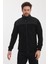 Erkek Garnili Fermuarlı Polar Sweat 3