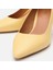 01AYH304150A520 Deri Sarı Kadın Stiletto 3