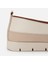 01AYH306710A310 Deri Bej Kadın Loafer 3