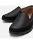 01AYH306710A100 Deri Siyah Kadın Loafer 4