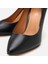 01AYH304180A100 Deri Siyah Kadın Stiletto 4