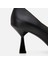 01AYH304140A100 Deri Siyah Kadın Stiletto 4