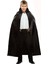 Siyah Renk Yakalı Halloween Pelerini 90 cm 3