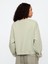 Kadın Yeşil Gap Logo Fleece Sweatshirt 5