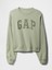 Kadın Yeşil Gap Logo Fleece Sweatshirt 1