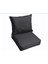 Dış Mekan Koltuk Sandalye Yer Minderi Sırt Dayamalı Alt Üst Takım 50 x 50 x 10 cm 2'li Set Sadece Minder 2