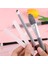 Makyaj Far Allık Kontür Eyeliner Fırça Koruyucu Set Esnek File Kapak Örgü Kılıf Seti 20LI 5
