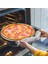 28 cm Pizza ve Lahmacun Tepsisi Delikli Paslanmaz Çelik Tepsi Pizza Lahmacun Pide Tepsisi 3