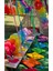 Renkli 40 x 40 cm Ip Bağlamalı Sandalye Minderi 1