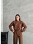 Kahve Sweat Geniş Paçalı Pantolon Takım 3