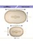 Lisa Krem 2'li Dantelli Klozet Takımı Çeyizlik Banyo Halısı Paspası Seti 5