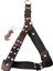 köpek göğüs tasması orta ırk deri örgülü kolon göğüs ölçüsü:60-80cm ayarlamalı dog harness GT5-27 1