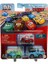 Disney Pixar Cars - Üçlü Mini Racers - Grc Mcqueen & Carla Veloso & Blue Mater (1:110) 1