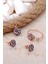 Mix Taşlı Tasarım Rose Gümüş Set 2541 1