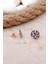 Mix Taşlı Tasarım Rose Gümüş Set 2541 4