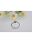 Yeşil Taşlı Oval 925 Ayar Silver Gümüş Yüzük 3