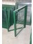 Bahçe Kapısı Panel Çit Tel Kapısı Kanatlı Kapı Yeşil 120 cm Yükseklik x 100 cm En 1