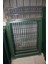Bahçe Kapısı Panel Çit Tel Kapısı Kanatlı Kapı Yeşil 120 cm Yükseklik x 100 cm En 2