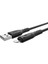 Lightning USB Data ve Şarj Kablo WI-C042E Starlink Serisi Hızlı Şarj Özellikli 2.4A 1m Siyah 3