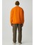 Cassy Erkek Organik Pamuklu Yumuşacık Baskı Detaylı Hardal Sweatshirt 5