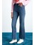 COCHEM Kadın Organik Pamuk İç Göstermeyen Astarlı Mavi Jeans 6