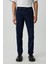 Bruno Erkek Regular Fit Rahat Kesim Kalın Dokulu Yıkama Efektli Magic Denim Koyu Mavi Jeans 2