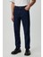 Bruno Erkek Regular Fit Rahat Kesim Kalın Dokulu Yıkama Efektli Magic Denim Koyu Mavi Jeans 4
