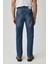 Erkek Regular Fit Rahat Kesim Kalın Dokulu Yıkama Efektli Magic Denim Orta Mavi Jeans 7