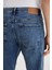 Antonıa Erkek Tappared Fit Boru Paça Kalın Dokulu Esnek Yapılı Magic Denim Kot Açık Mavi Jeans 7