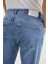 Davın Erkek Denim Kalın Dokulu Slim Fit Kalıplı Açık Mavi Jeans 7