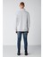 Frame Erkek Yarım Fermuarlı Dik Yakalı Yumuşacık Kumaşlı Polarlı Regular Grimelanj Sweatshirt 4