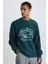 Hat Erkek Yumuşacık Yeşil Sweatshirt 4