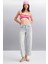 Helmı Kadın Business Regular Fit %100 Organik Pamuk Normal Bel Gri Jeans 2