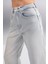 Helmı Kadın Business Regular Fit %100 Organik Pamuk Normal Bel Gri Jeans 6