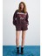 KEIRY 3 İplik Kadın Koyu Mor Sweatshirt 2