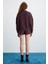 KEIRY 3 İplik Kadın Koyu Mor Sweatshirt 6