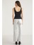 Dolly Kadın Basic Nefes Alabilen Kumaş Kalın Askılı Slim Fit Siyah Atlet 6