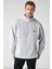 Erkek Organik Pamuk Nakış Detaylı Stoper Lastikli Fermuarlı Dik Yakalı Grimelanj Sweatshirt 1