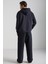 Pavle Erkek Pamuk-Polyester Kapüşonlu Siyah Sweatshirt 5