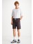 Uncertain Erkek Comfort Fit Mor Şort & Bermuda 2