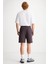 Uncertain Erkek Comfort Fit Mor Şort & Bermuda 6