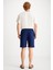 Uncertain Erkek Comfort Fit Lacivert Şort & Bermuda 6