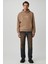 Santıllana Erkek Yumuşacık Içi Polarlı Vizon Sweatshirt 2