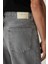 Mıkal Erkek Baggy Bol Paça Denim Gri Jeans 6