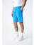 Uncertaın Erkek Comfort Fit Saks Mavi Şort & Bermuda 2