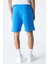 Uncertaın Erkek Comfort Fit Saks Mavi Şort & Bermuda 4