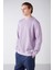 Travis Lila Renk Bisiklet Yaka Sweatshirt S 1